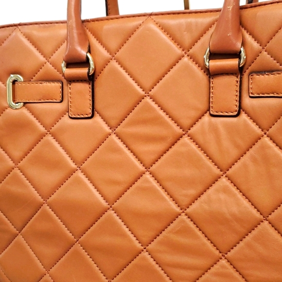 NWT Michael Kors Hamilton Quilt Large Tote🤎🤎🤎 - Picture 8 of 15